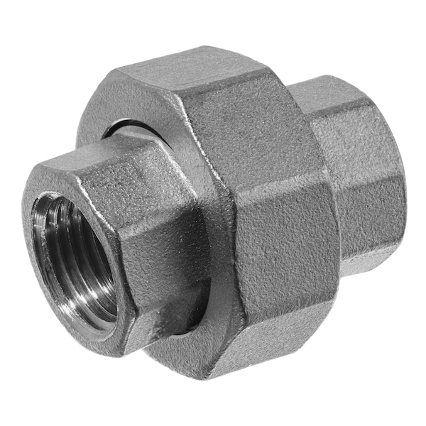 Usa Industrials 304 Stainless Steel Pipe Fitting, Class 150, Union, 3/4 in NPT Female ZUSA-PF-19476 - main